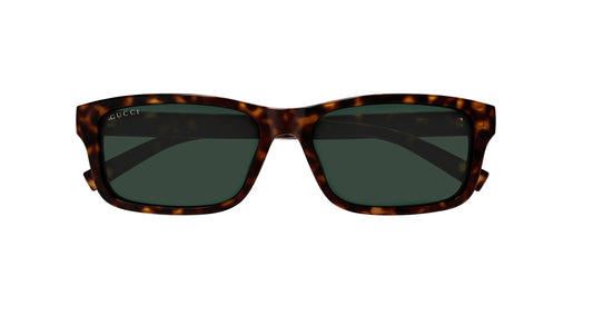 Gucci GG1986SA-002 — Gafas de sol havana (lente verde G15)