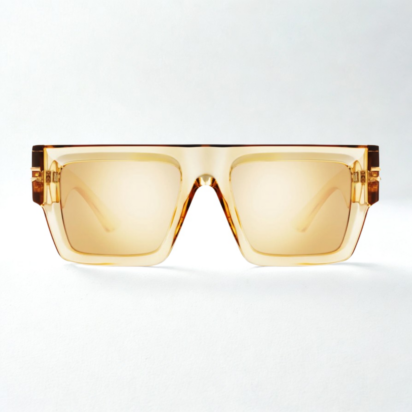 Gafas de sol Polar PLR REBL/16 amarillo transparente con lentes polarizadas y diseño cuadrado unisex