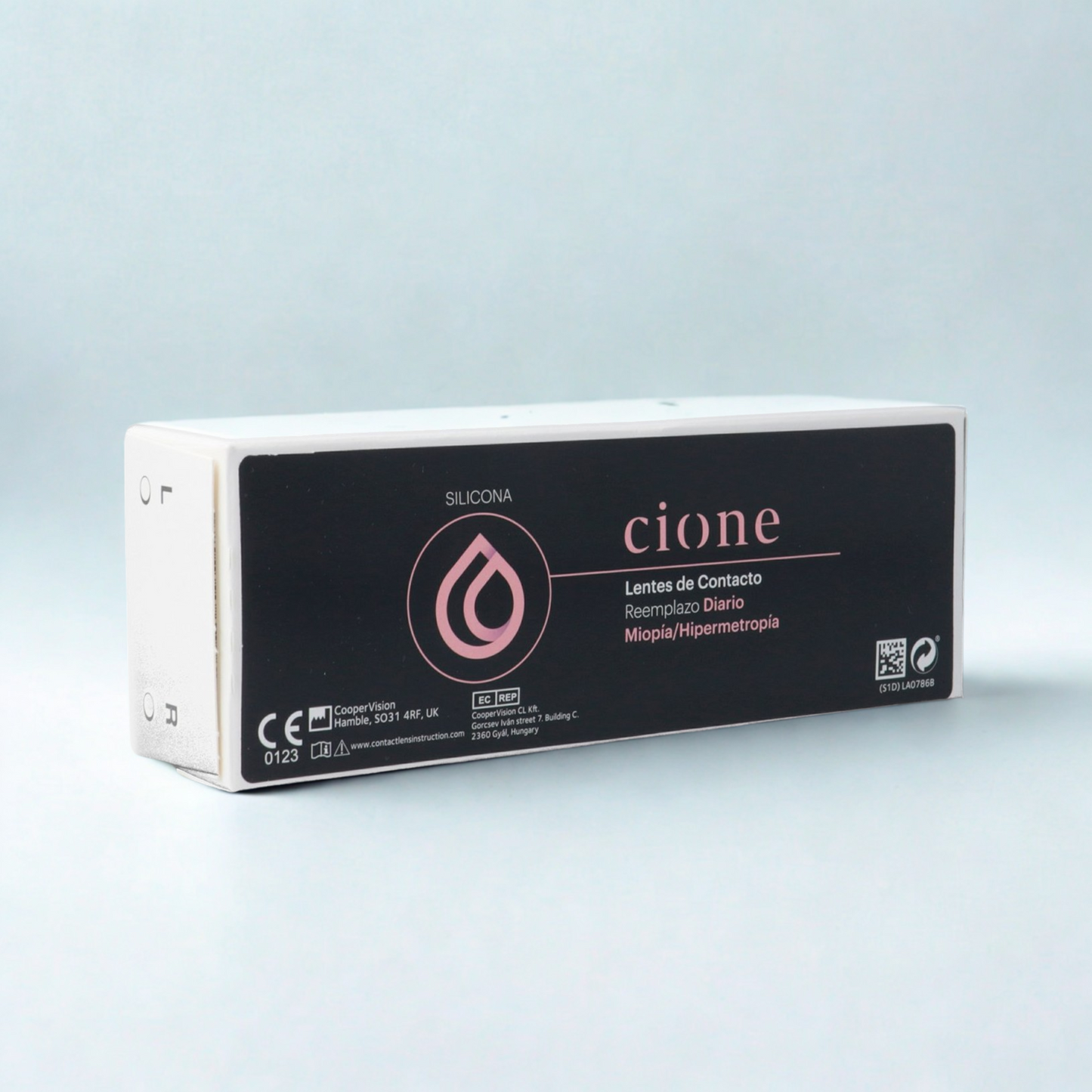 Lentillas Cione Hidrogel Diaria 30 unidades caja para uso diario, disponibles en Óptica Palmanova Calvià
