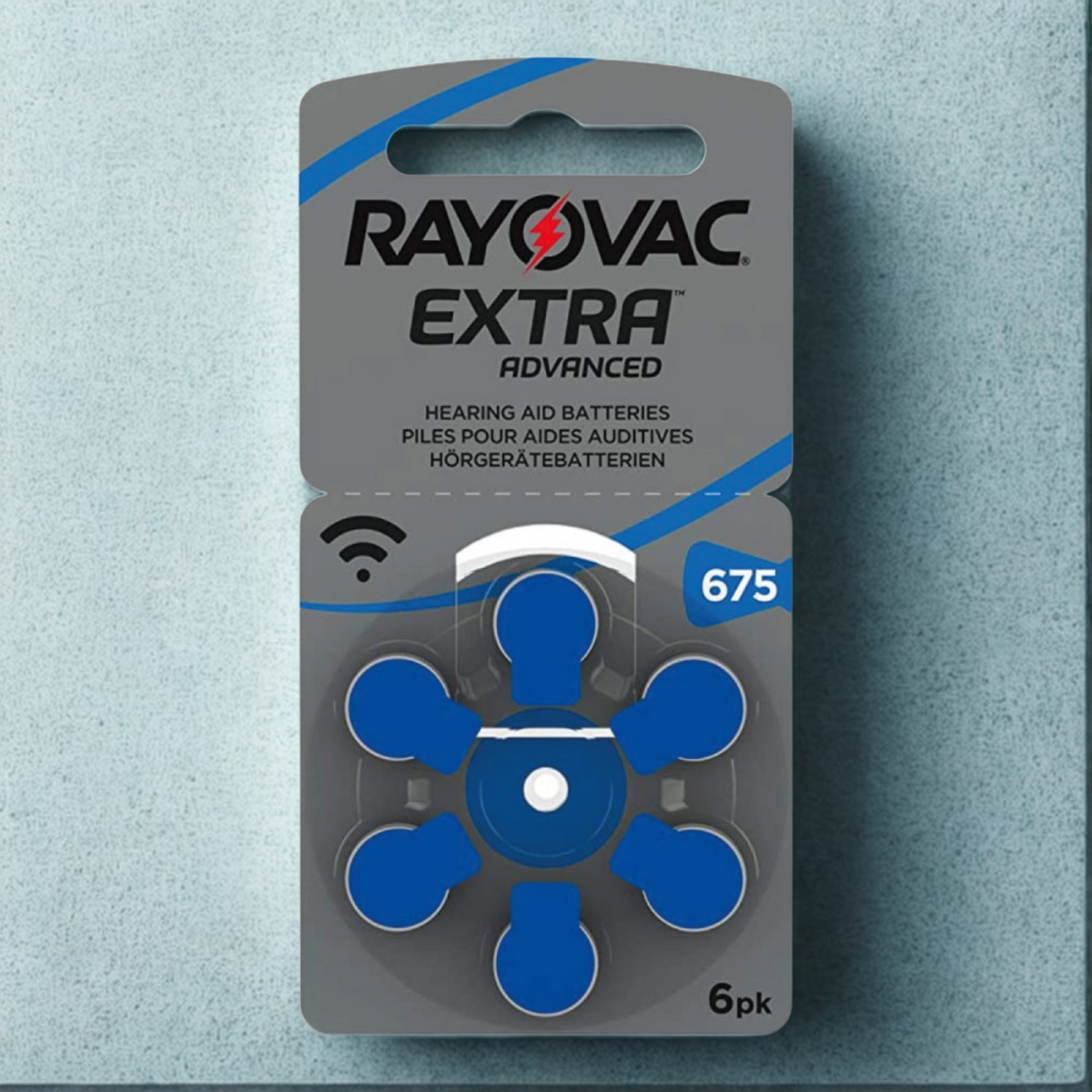 Pilas para audífonos RAYOVAC tamaño 10 color azul en Calvià