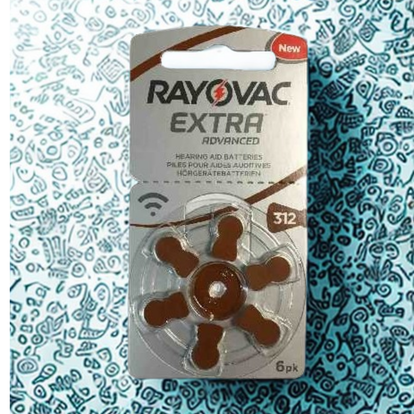 Pilas para audífonos RAYOVAC tamaño 10 color marron en Calvià
