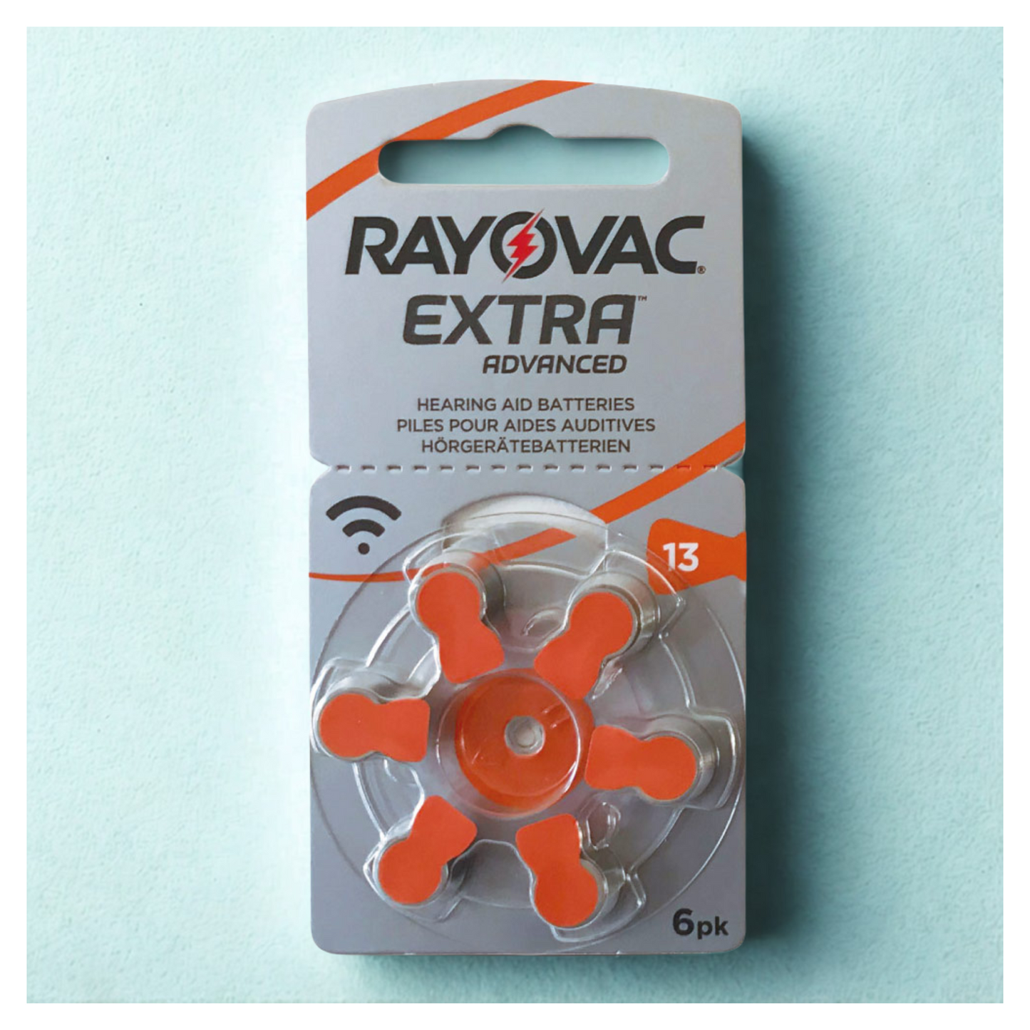 Pilas para audífonos RAYOVAC tamaño 10 color rojo en Calvià