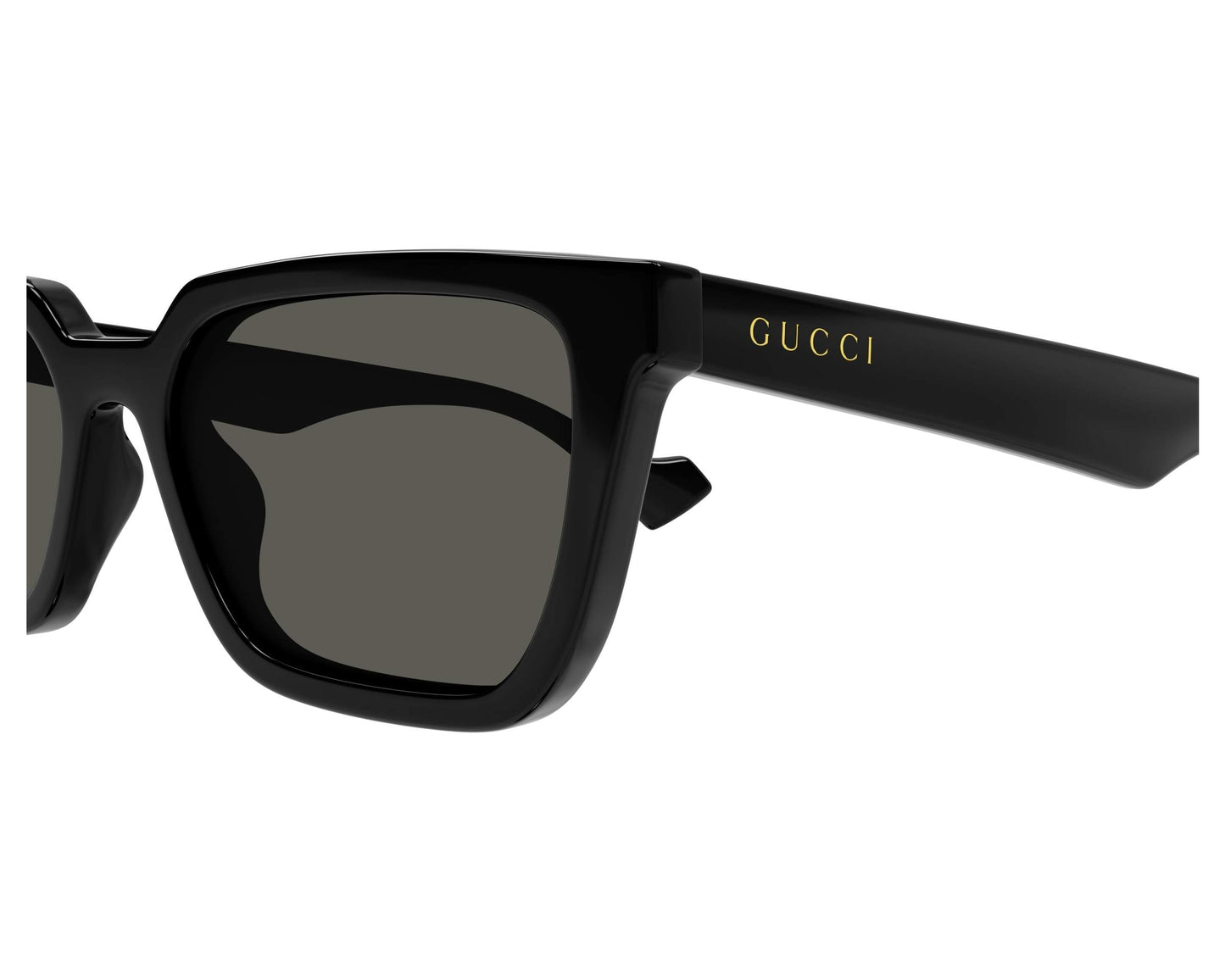Gucci GG1539S-001 — Gafas de sol negra (lente gris)