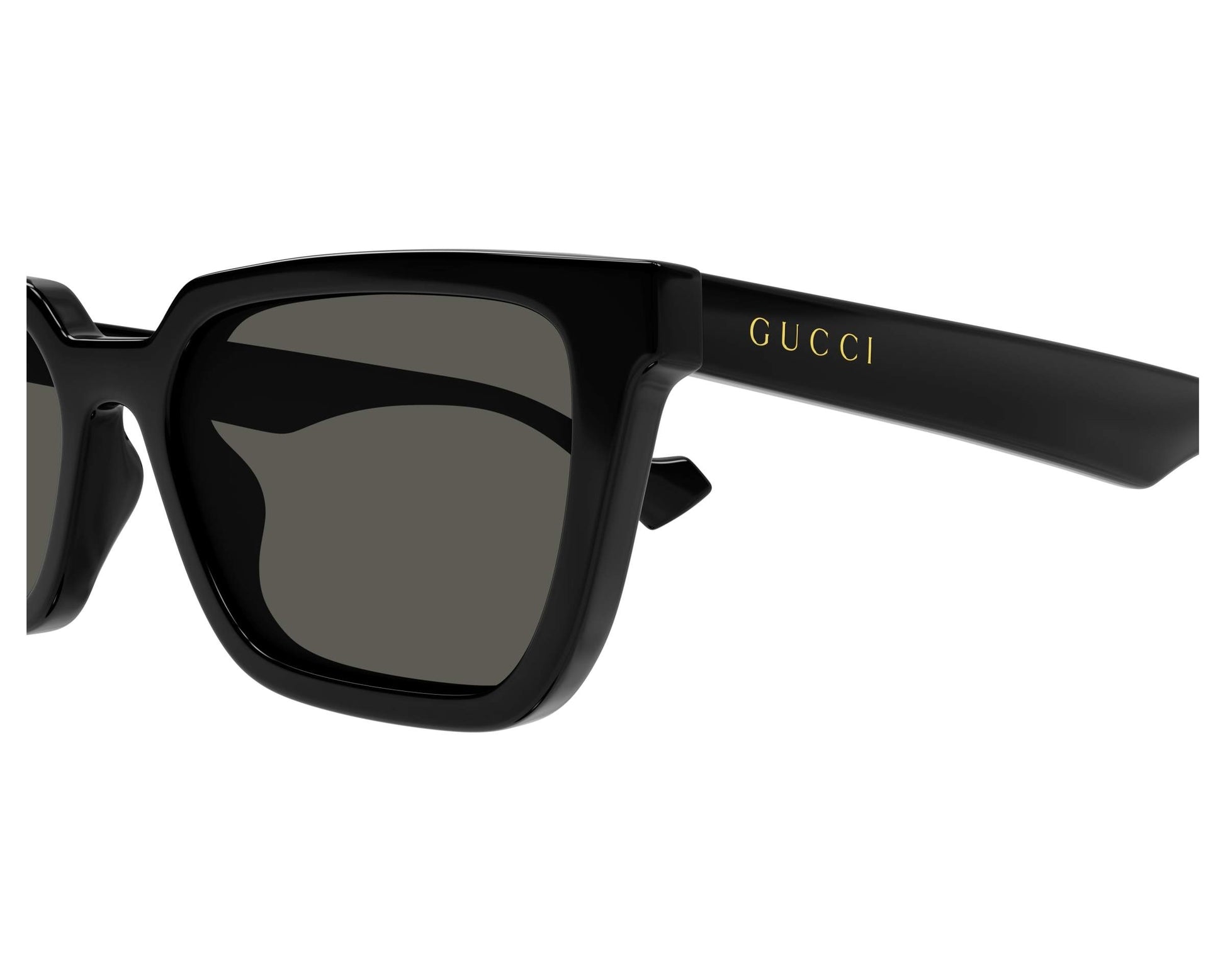 Gucci GG1539S-001 — Gafas de sol negra (lente gris)