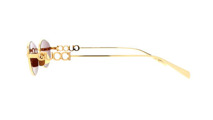 Gucci GG1802S-002 — Gafas de sol oro (lente roja espejo plata)