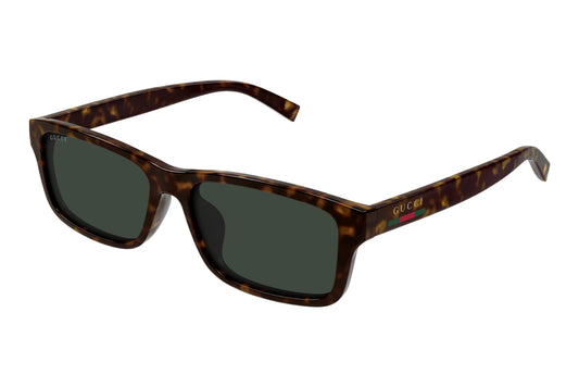 Gucci GG1986SA-002 — Gafas de sol havana (lente verde G15)