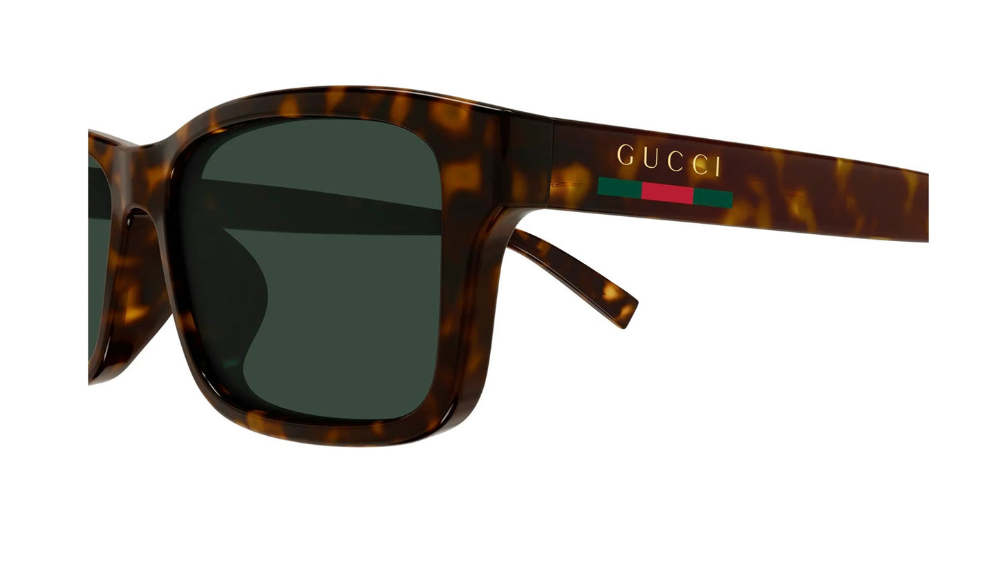 Gucci GG1986SA-002 — Gafas de sol havana (lente verde G15)