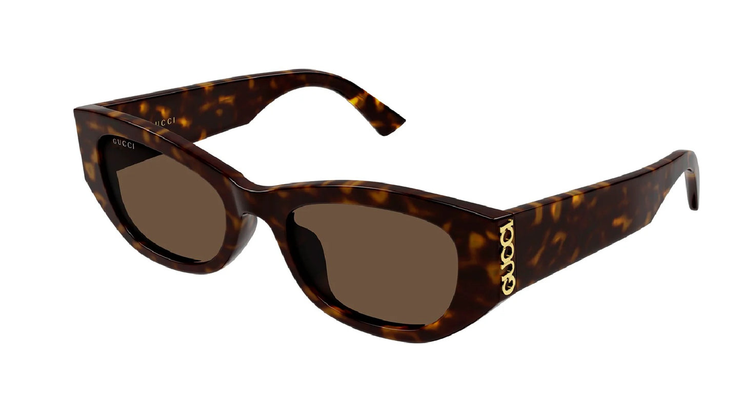 Gucci GG2044SA-002 — Gafas de sol havana (lente marrón)