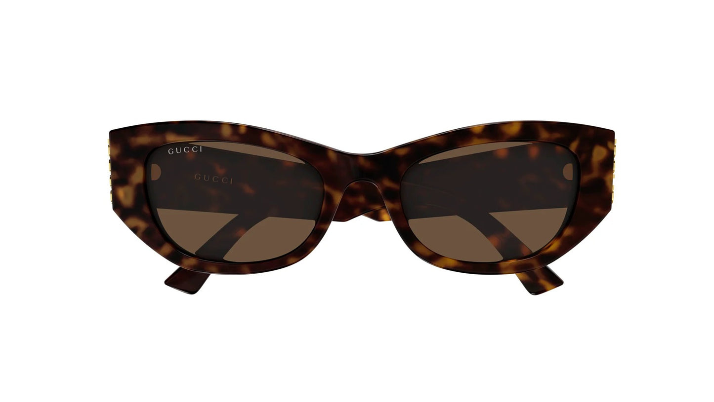 Gucci GG2044SA-002 — Gafas de sol havana (lente marrón)