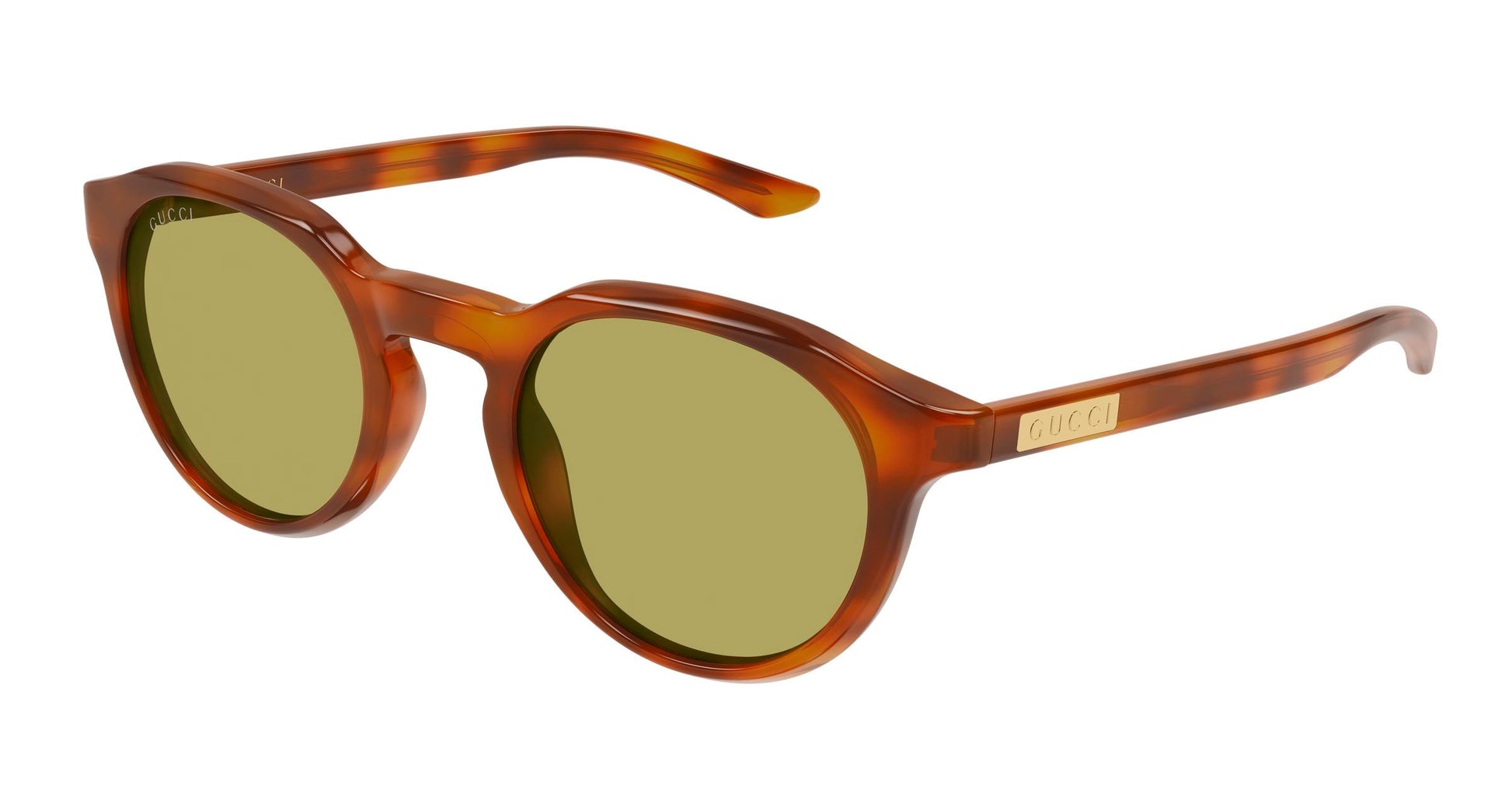 Gucci GG2079S-005 — Gafas de sol havana (lente verde)