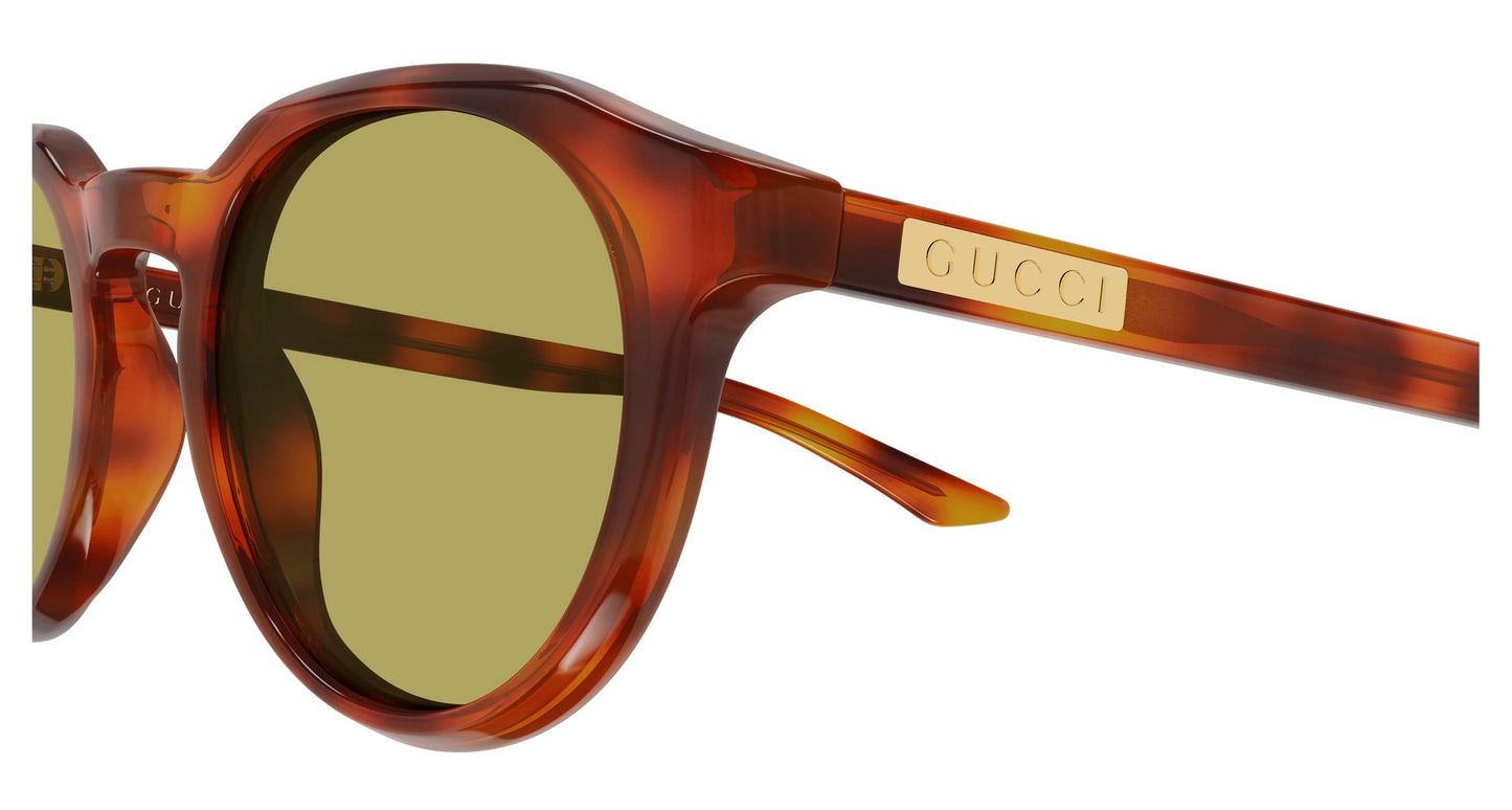 Gucci GG2079S-005 — Gafas de sol havana (lente verde)