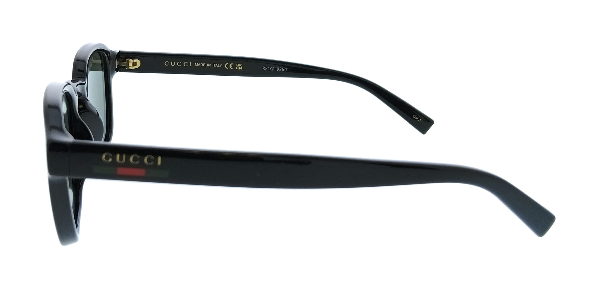 Gucci GG2106S-001 — Gafas de sol negra (lente gris)