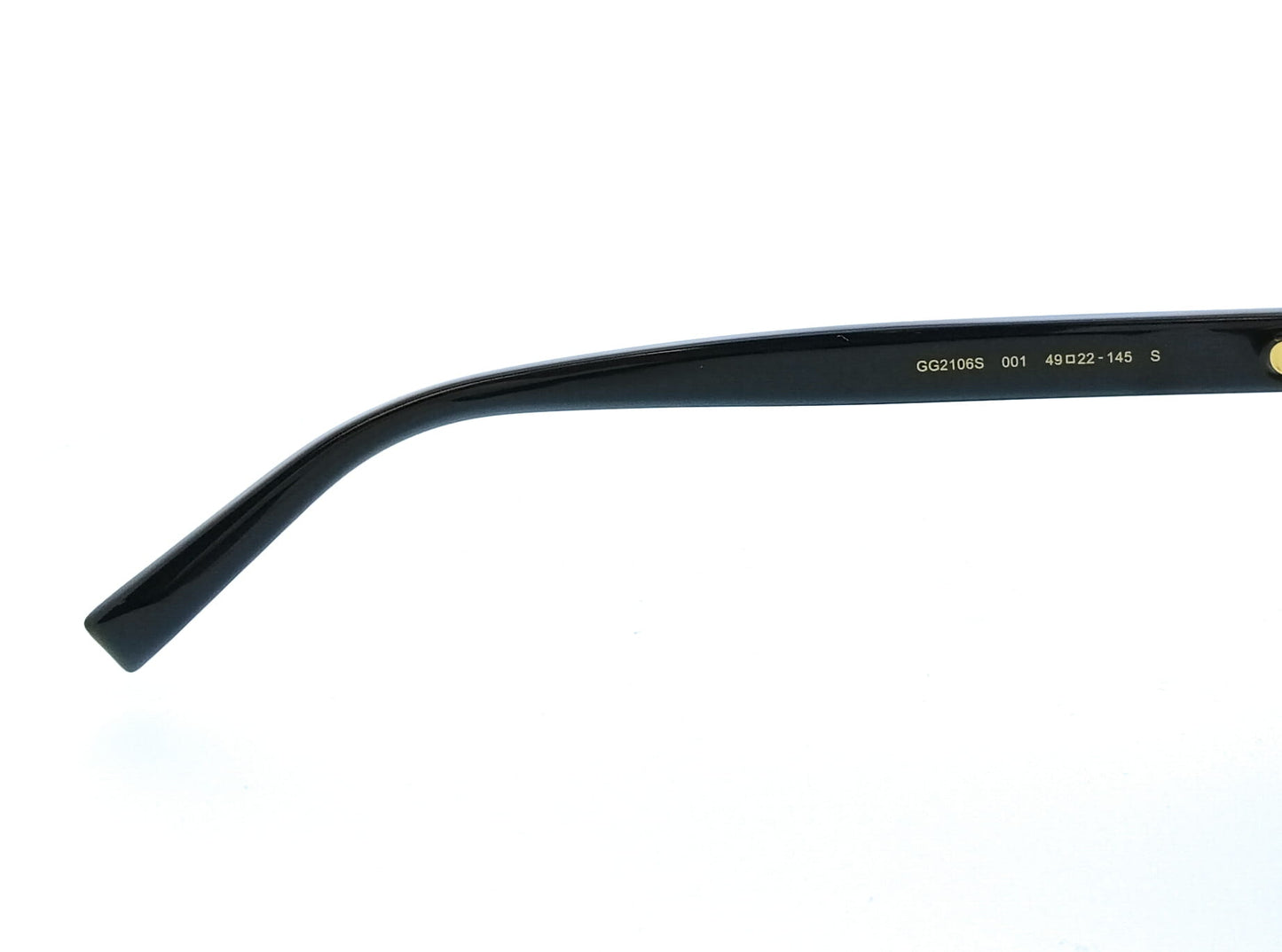 Gucci GG2106S-001 — Gafas de sol negra (lente gris)