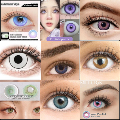 Lentes cosméticas Halloween Carnaval - Lentillas sin graduación