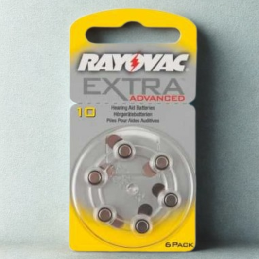 Pilas para audífonos RAYOVAC