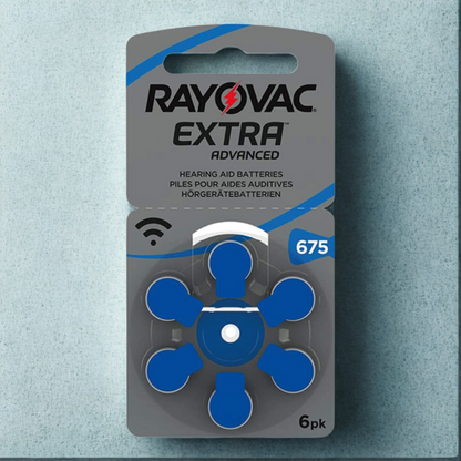 Pilas para audífonos RAYOVAC tamaño 10 color azul en Calvià