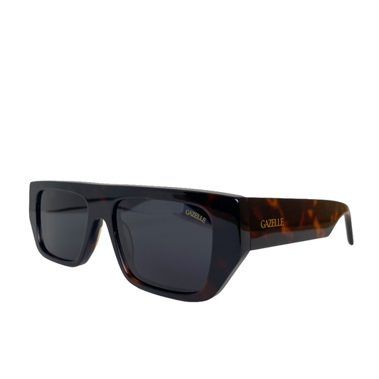 Vista lateral de gafas Gazelle WAJIR Sol polarizadas con diseño envolvente y moderno