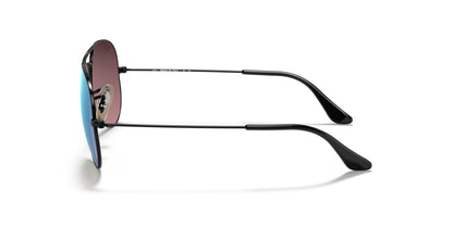 RAYBAN espejo verde 3025 – vista lateral